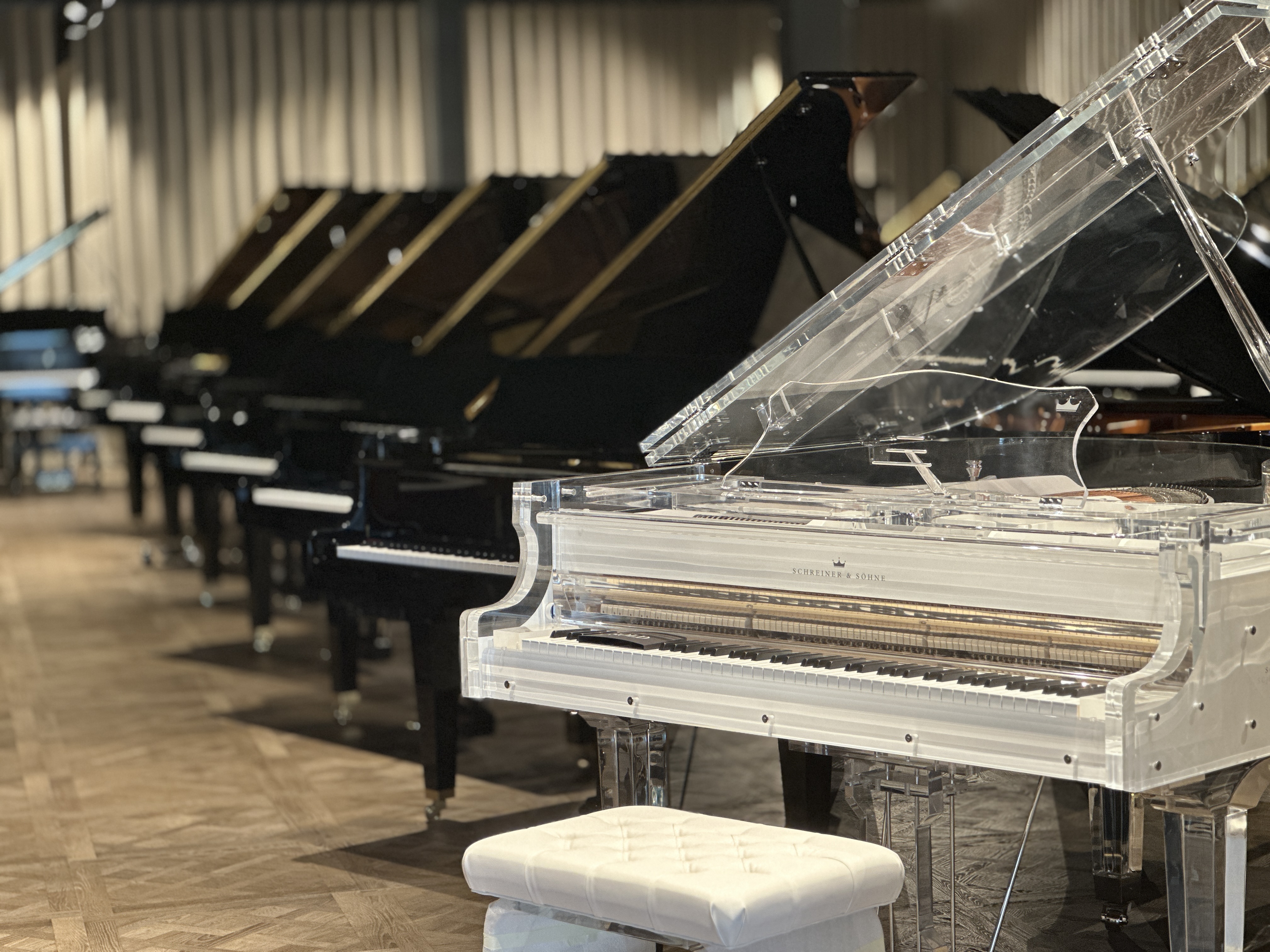 Coach House Pianos Swansea showroom